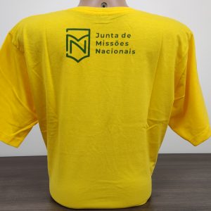 Camisa Feliz é a nação cujo Deus é o Senhor – Cor: Amarela